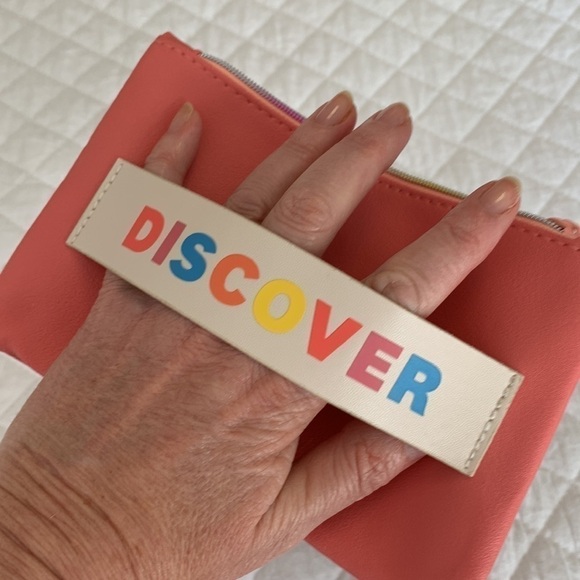 Ipsy set of two make up bags travel pouch zippered cosmetic bags 7”x5” - Picture 6 of 10